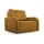 e-meubles Möblo Schlafsessel Gelb, Holz, 1-Sitzer, 101x90x100 cm, Wohnzimmer, Sessel, Schlafsessel