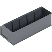ALUTEC München Alutec 66027 Sichtlagerkasten (L x B x H) 300 x 91 x 81mm Dunkelgrau 1St.
