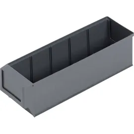 ALUTEC München Alutec 66027 Sichtlagerkasten (L x B x H) 300 x 91 x 81mm Dunkelgrau 1St.