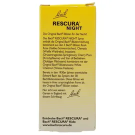 Nelsons Gmbh Bachblüten Original Rescura Night Spray mit Alkohol