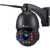 Ctronics - 30X Optischer Zoom 5MP ptz Überwachungskamera Aussen wlan, Dome ip Kamera Outdoor, 150 m Nachtsicht, Personenerkennung, Automatische