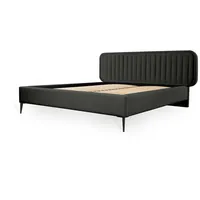 Fun Möbel Polsterbett Doppelbett MIAMI 140x200cm Komplettset in Stoff