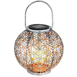 Solarleuchte Metall Silberfarben, 1Xled Solarleuchte Metall Silberfarben, Led