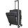 Travelite Next 4W Trolley With Front Bag S Black