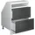 Vicco Rion 60 x 81,6 cm Anthrazit/Weiß
