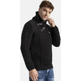 Cipo & Baxx Kapuzenpullover Schwarz XL
