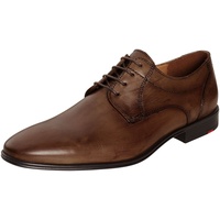 LLOYD Herren Schnürschuhe Osmond | Männer Businessschuhe | Derby | Normalweit | Leder | Strassenschuhe | lace-up | Shoes | Low-tie, Cognac, 40.5 EU / 7 UK - 40.5 EU