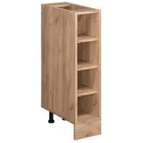 Vicco Küchenregal R-Line 20 cm Eiche Fächer
