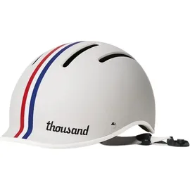 THOUSAND Velohelm, (49 - Unisize Fahrradhelm mit a... - Weiß