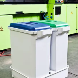 Durable Papierkorb 60 l Blau