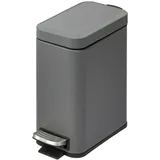 Homcom Mülleimer 5 l Grau