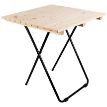 Mojawo Beistelltisch 45 x 45 x 50 cm Natur