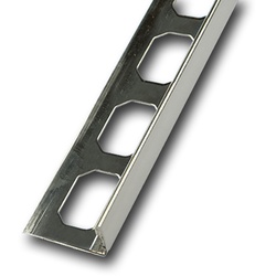 Edelstahl Winkelabschlussprofil, glänzend, V2A, je 2,50 m | 11mm