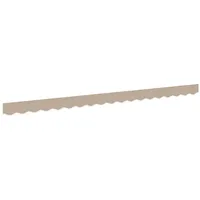 VidaXL Markisen-Vorhang für 4 m Rahmen Beige 3.8x0.2 m