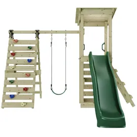 Rebo Spielturm Sevilla 306,2 x 284,4 x 228,8 cm Natur
