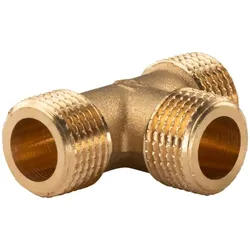 Messing Gewinde-Fitting T-Stück 1/2