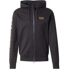 Emporio Armani Sweatjacke Gold/Schwarz XL