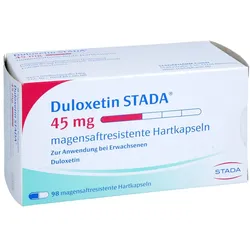 DULOXETIN STADA 45 mg magensaftresist.Hartkapseln 98 St