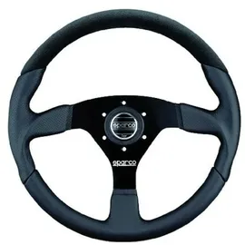 Sparco Universelles Sportlenkrad 'L505' - Schwarz Leder - Diameter 350mm