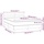 vidaXL Boxspringbett mit Matratze Hellgrau 140x200 cm Stoff