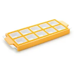 Tescoma Ravioliformer Ravioli-Ausstecher Ravioliform Form für 10 Ravioli Teig Eckig