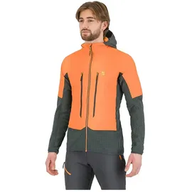 Karpos Alagna Plus 2.0 Jacke Herren Vibrant Orange/Woodland Gray S