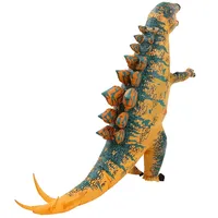 Geerypsy Stegosaurus aufblasbares Kostüm aufblasen Lustige Dinosaurier Kostüme für Halloween Weihnachten für Erwachsene