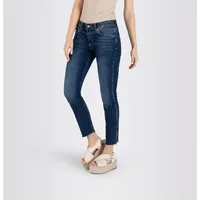 MAC Jeans Rich Slim Chic aus mittelblauen Tencel Stretch-D42