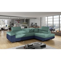 yourhouse24 Ecksofa ANTON L-form Schlafsofa Wohnlandschaft Links Rechts Couch Bettkasten