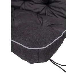 TexDeko Bankauflage 170 x 56 x 50 cm schwarz 1-tlg.