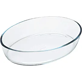 Pyrex Auflaufform Oval 39 x 27 cm Weiß