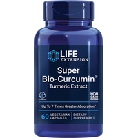 Life Extension, Super Bio-Curcumin, Kurkuma-Extrakt mit 95% Curcuminoiden, 60 vegane Kapseln, Laborgeprüft, Glutenfrei, Vegetarisch, Sojafrei, Ohne Gentechnik