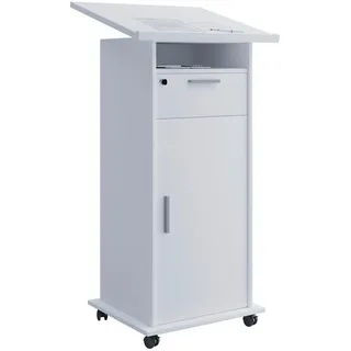 VCM my office Stehpult Rednerpult Stehtisch Rollen Melta