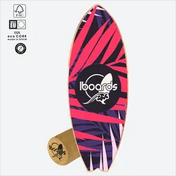 Balance Board Soul – Surf Trainer mit Korkrolle SCHWARZ No Size