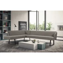 exxpo - sofa fashion »Americano«, mit Keder und Metallfüßen, Bezug in verschiedenen Qualitäten