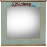 SIT Möbel SIT Speedway (blau), B:68cm H:79cm T:3cm, Massivholz, Spiegel