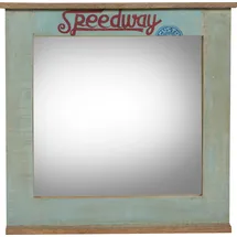 SIT Möbel SIT Speedway (blau), B:68cm H:79cm T:3cm, Massivholz, Spiegel