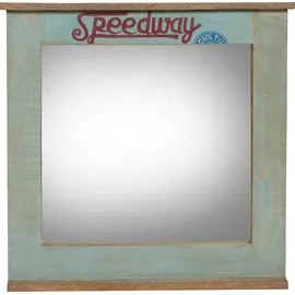 SIT Möbel SIT Speedway (blau), B:68cm H:79cm T:3cm, Massivholz, Spiegel