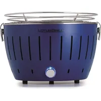 Lotusgrill Holzkohlegrill S tiefblau inkl. USB Anschluss