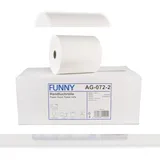 Plock GmbH Handtuchrollen Funny - mit Spezialkern - 21 cm/130 m/ DM 19 cm - 6 Rollen