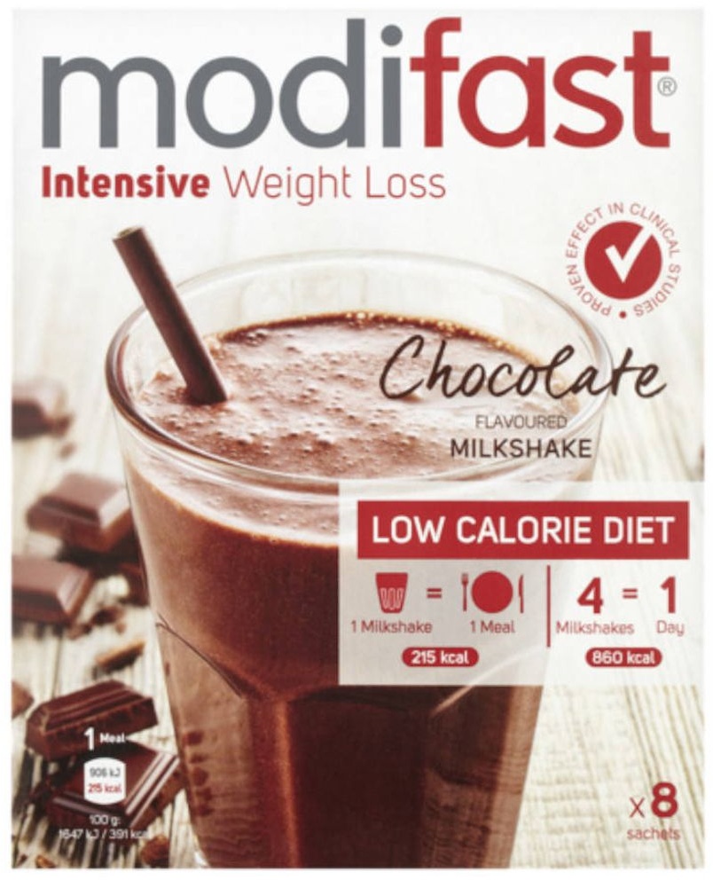 modifast® Intensive Weight Loss Milkshake Chocolat 8 pc(s) sachet(s)