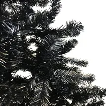 Mojawo Weihnachtsbaum künstlicher Tannenbaum 150 cm Schwarz