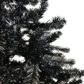 Mojawo Weihnachtsbaum künstlicher Tannenbaum 150 cm Schwarz