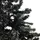 Mojawo Weihnachtsbaum künstlicher Tannenbaum 150 cm Schwarz