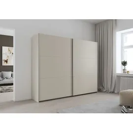 Rauch Schwebetürenschrank RAUCH "AURELIO Kleiderschrank Garderobe TOPSELLER OTTO ́s CHOICE", beige (beige (champagner)), B:261cm H:210cm T:59cm, Holzwerkstoff, Schränke, Schwebetürenschrank, 3 verschiedene Ausstattungsvarianten Griffe aus Metall MADE IN