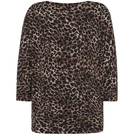 Zero Leo-Shirt Beige/Schwarz 44