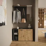 Vicco Irma Garderobe 106 x 63 x 37 cm Anthrazit/Artisan