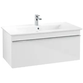 Villeroy & Boch Villeroy und Boch Venticello Waschtisch-Unterschrank A93501DH 95,3 x 42 x 50,2 cm, Griff Chrom, Glossy White