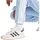adidas Essentials 3-Streifen French Terry Cuffed Jogginghose glow blue/white XXS