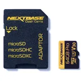 NextBase MicroSD/SD - 64GB micro SDXC Speicherkarte